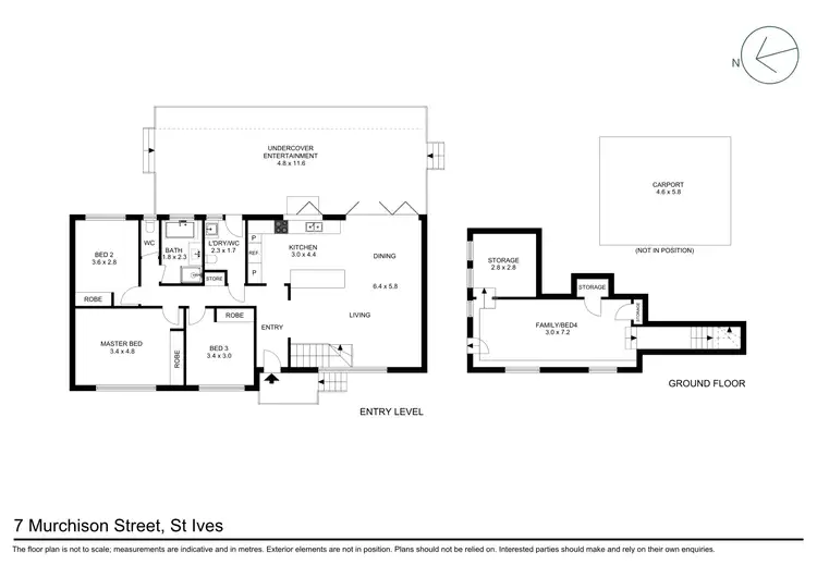 Floorplan of Homely house listing, 7 Murchison Street, St Ives NSW 2075