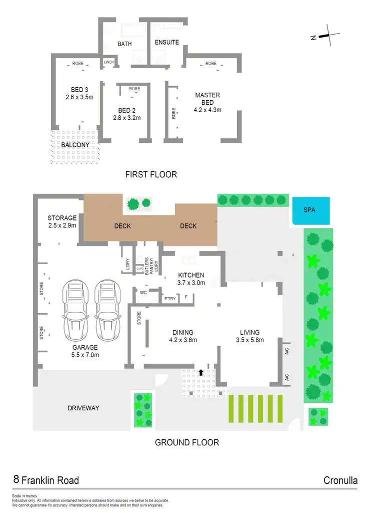 Floorplan of Homely house listing, 8 Franklin Road, Cronulla NSW 2230