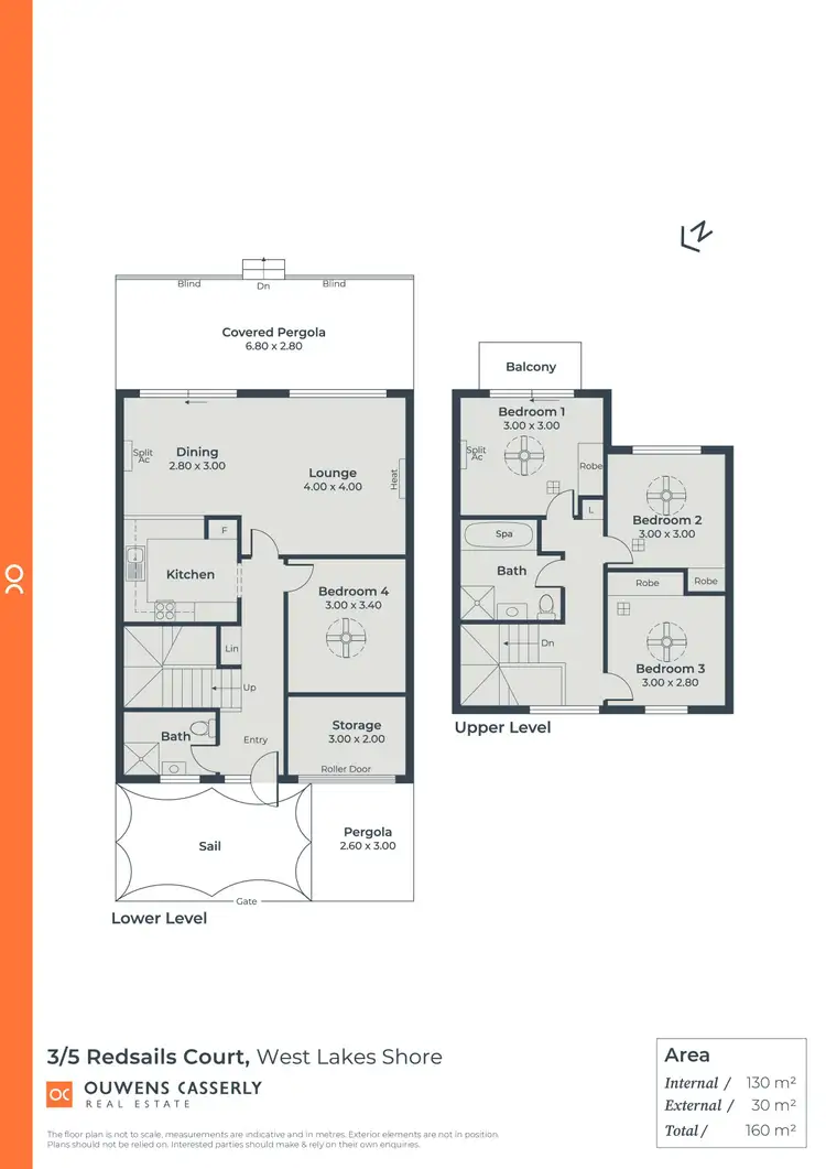Floorplan of Homely house listing, 3/5 Redsails Court, West Lakes Shore SA 5020