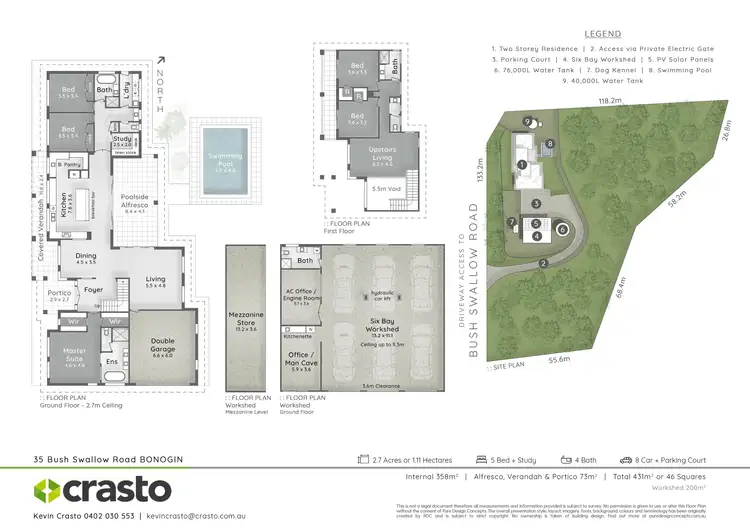 Floorplan of Homely house listing, 35 Bush Swallow Road, Bonogin QLD 4213