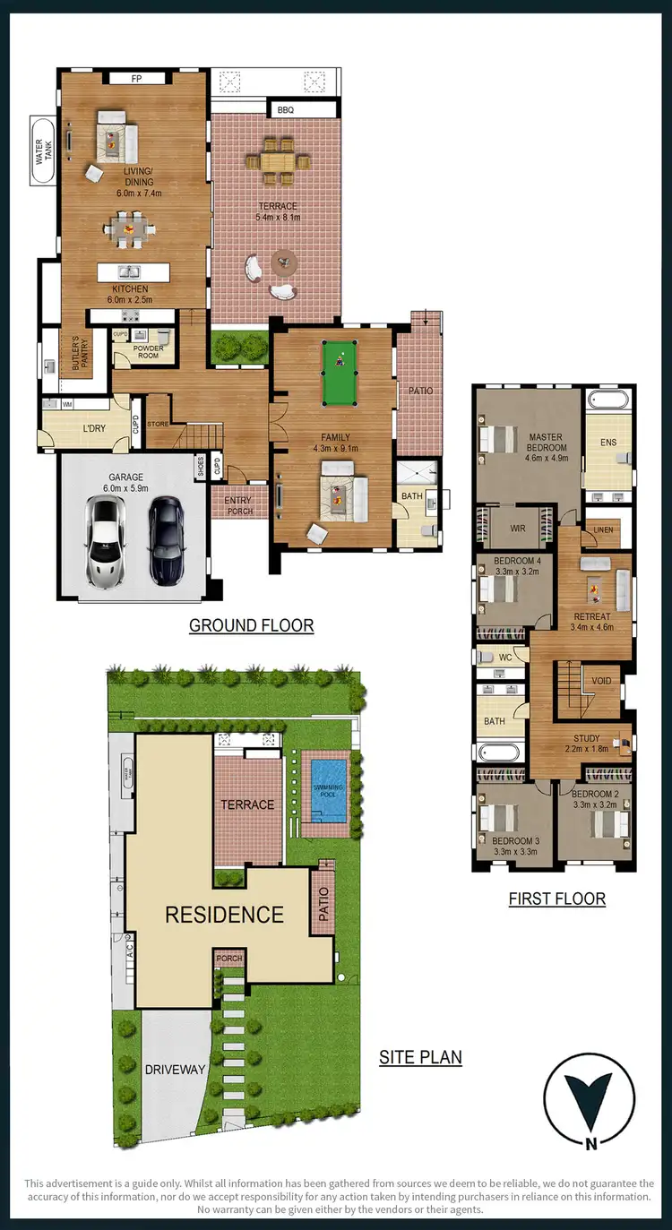 Floorplan of Homely house listing, 58 Evans Road, Glenhaven NSW 2156