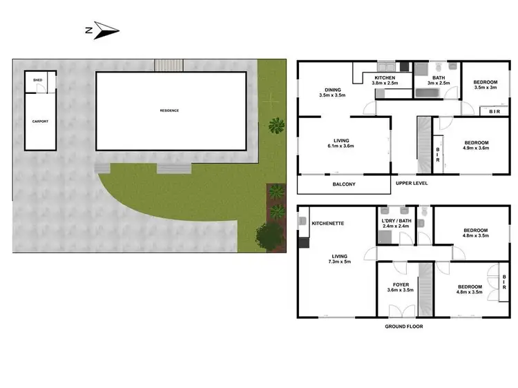 Floorplan of Homely house listing, 33A Cornelia Road, Toongabbie NSW 2146