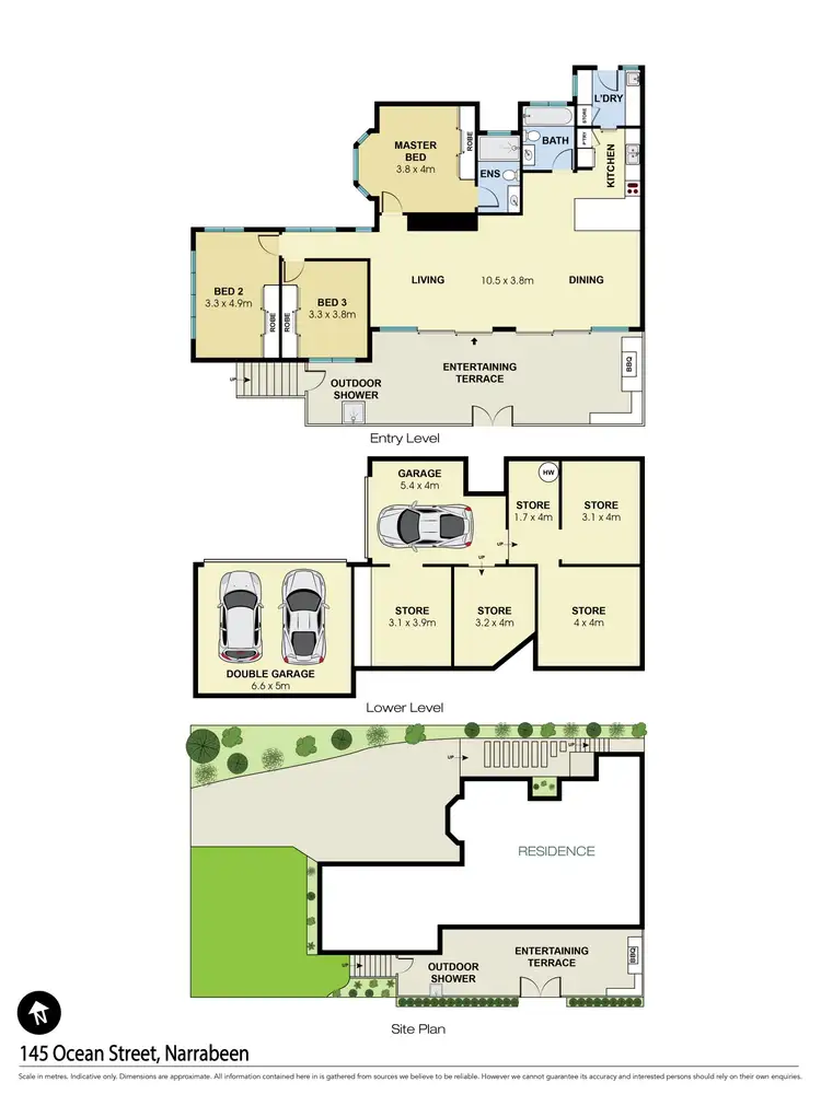 Floorplan of Homely house listing, 145 Ocean Street, Narrabeen NSW 2101