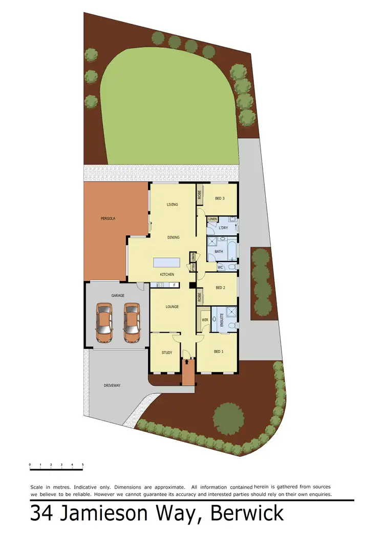 Floorplan of Homely house listing, 34 Jamieson Way, Berwick VIC 3806