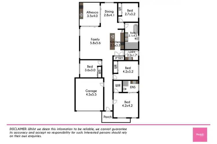 Floorplan of Homely house listing, 18 Cormorant Street, Marsden Park NSW 2765