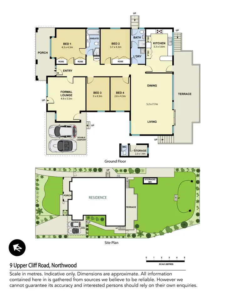 Floorplan of Homely house listing, 9 Upper Cliff Road, Northwood NSW 2066
