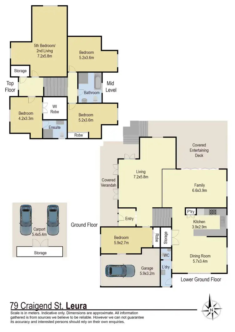 Floorplan of Homely house listing, 79 Craigend Street, Leura NSW 2780