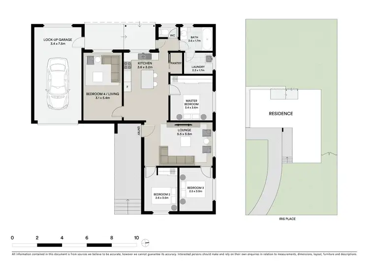 Floorplan of Homely house listing, 7 Iris Place, Blacktown NSW 2148