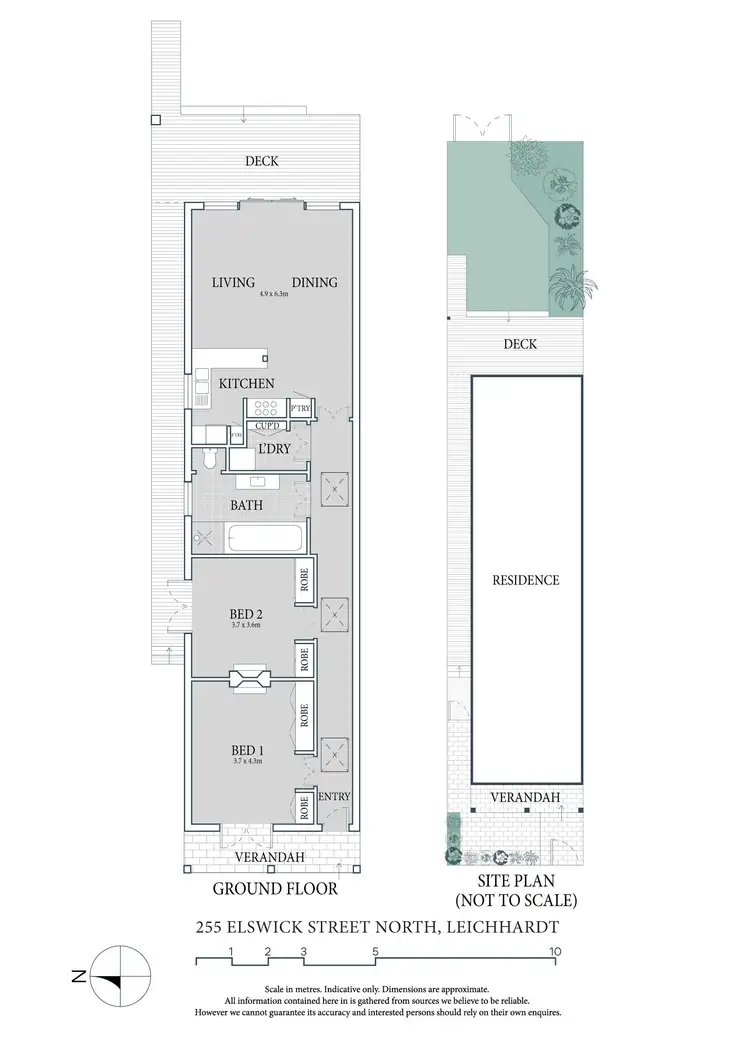 Floorplan of Homely house listing, 255 Elswick Street, Leichhardt NSW 2040
