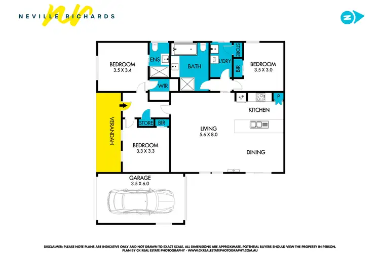 Floorplan of Homely house listing, 1 Waters Way, St Leonards VIC 3223
