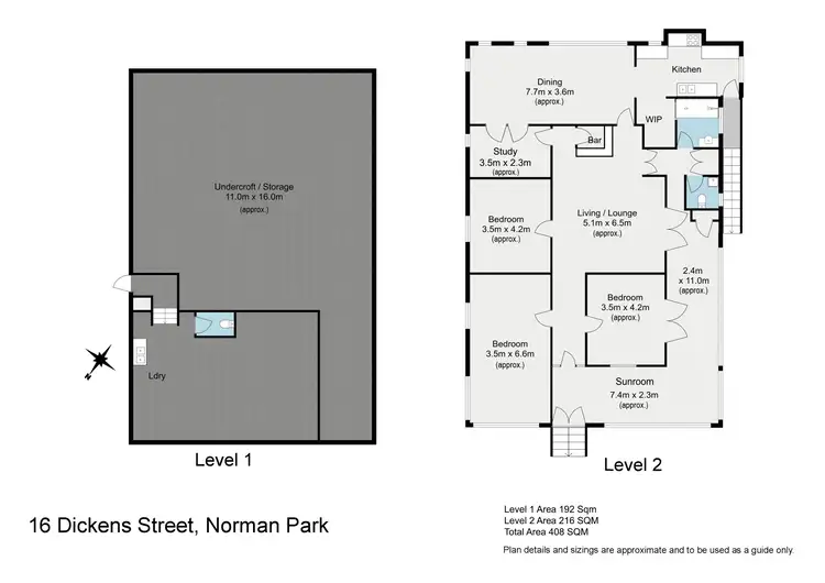 Floorplan of Homely house listing, 16 Dickens Street, Norman Park QLD 4170