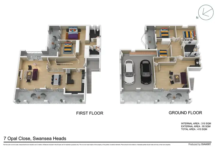Floorplan of Homely house listing, 7 Opal Close, Swansea Heads NSW 2281