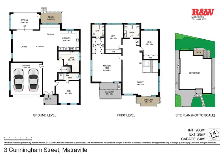 Floorplan of Homely house listing, 3 Cunningham Street, Matraville NSW 2036