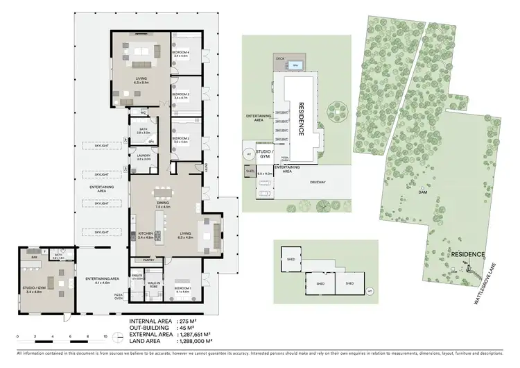 Floorplan of Homely rural property listing, 151 Wattlegrove Lane, Mudgee NSW 2850