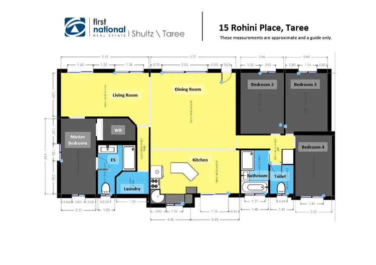Floorplan of Homely house listing, 15 Rohini Place, Taree NSW 2430