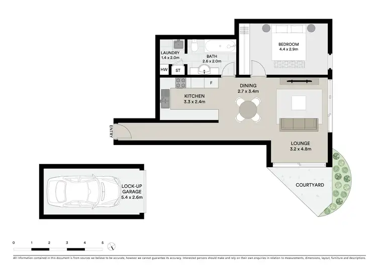 Floorplan of Homely apartment listing, 1/26 Wolseley Street, Drummoyne NSW 2047
