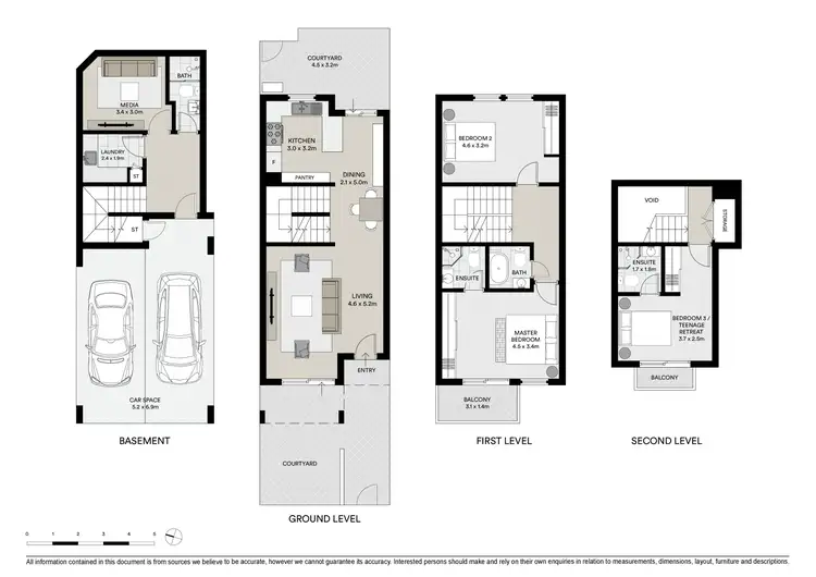 Floorplan of Homely townhouse listing, 6/1333 Botany Road, Botany NSW 2019