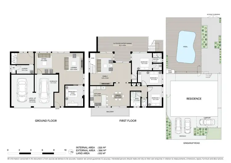 Floorplan of Homely house listing, 16 Ginganup Road, Summerland Point NSW 2259