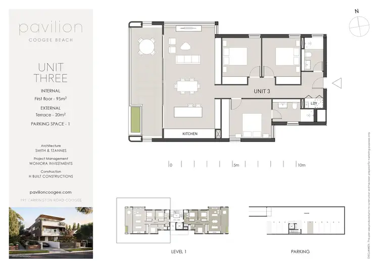 Floorplan of Homely apartment listing, 3/191 Carrington Road, Coogee NSW 2034
