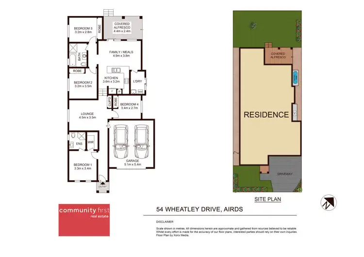 Floorplan of Homely house listing, 54 Wheatley Drive, Airds NSW 2560