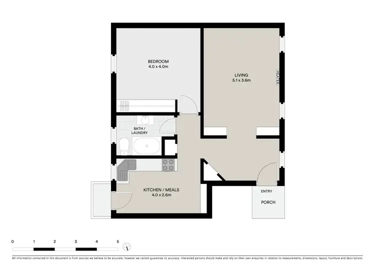 Floorplan of Homely apartment listing, 14/2 Redan Street, St Kilda VIC 3182