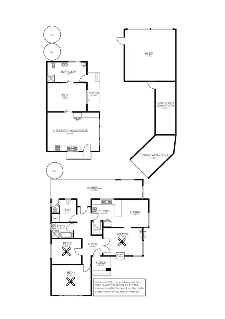Floorplan of Homely house listing, 22 Cranston Street, Port Lincoln SA 5606