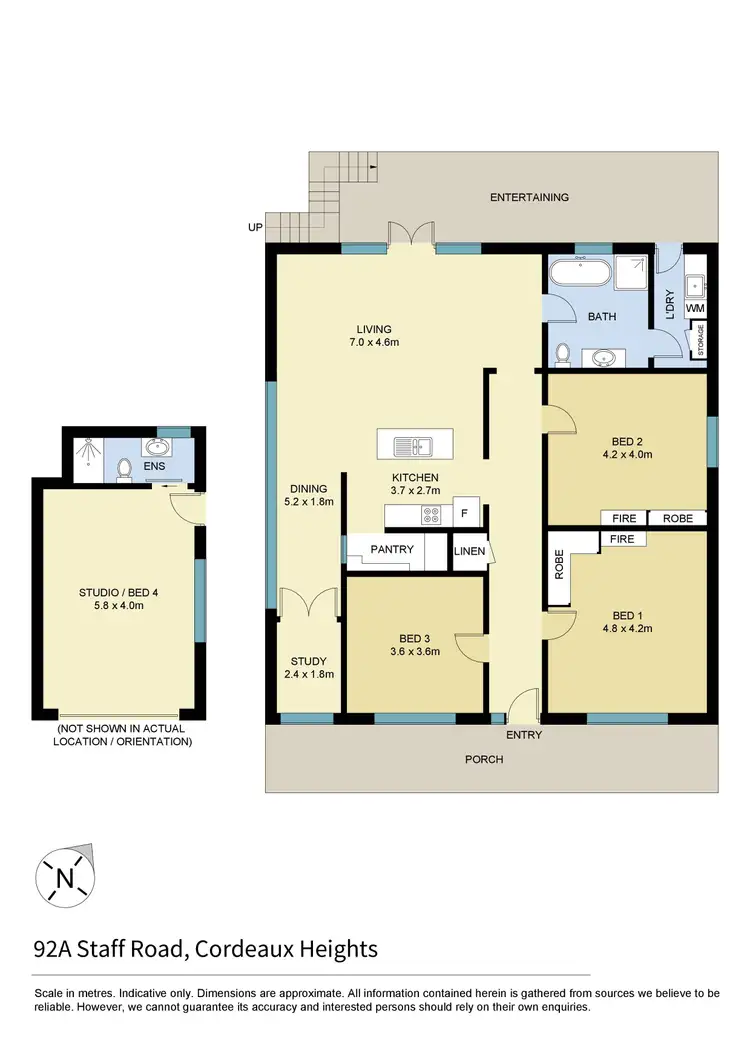 Floorplan of Homely house listing, 92A Staff Road, Cordeaux Heights NSW 2526