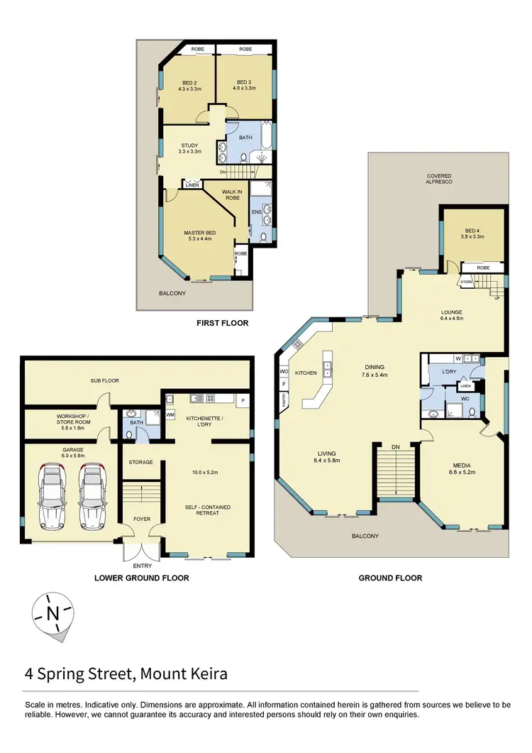 Floorplan of Homely house listing, 4 Spring Street, Mount Keira NSW 2500