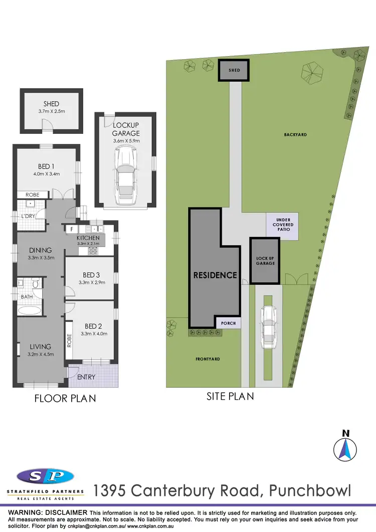 Floorplan of Homely house listing, 1395 Canterbury Road, Punchbowl NSW 2196