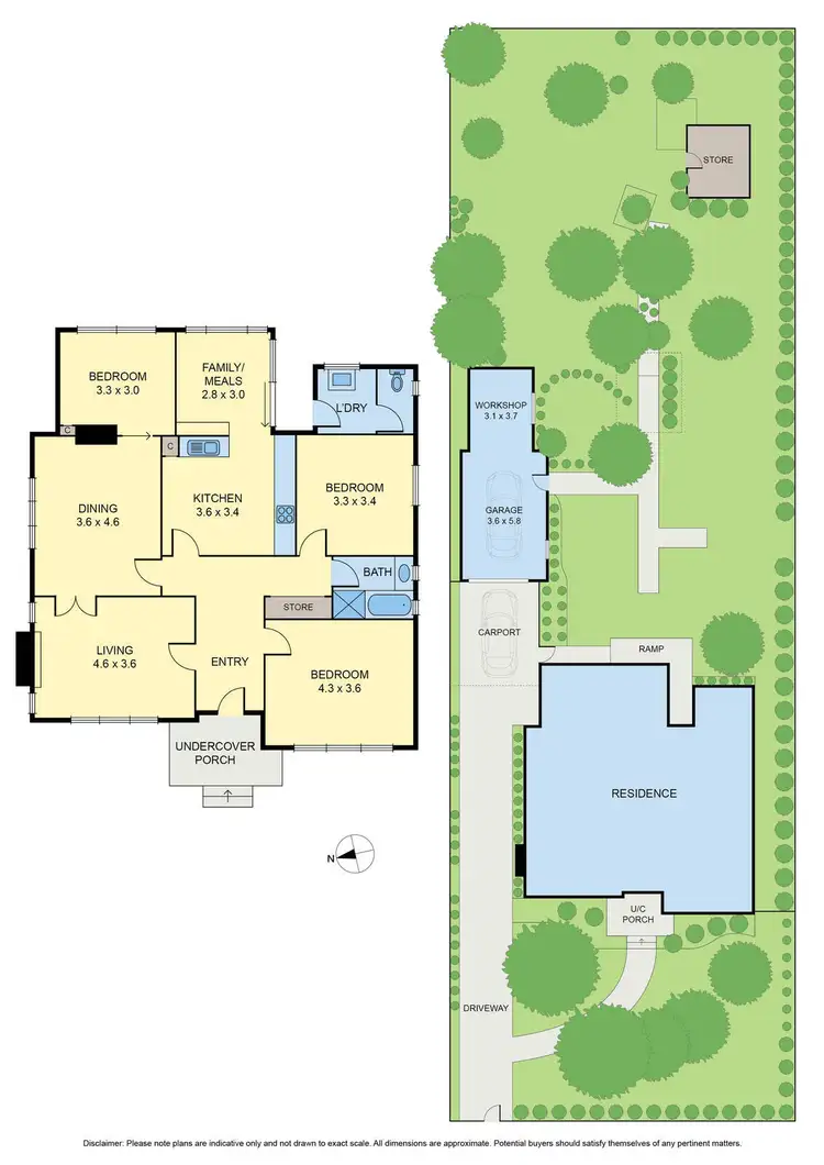 Floorplan of Homely house listing, 68 Roberts Street, Essendon VIC 3040