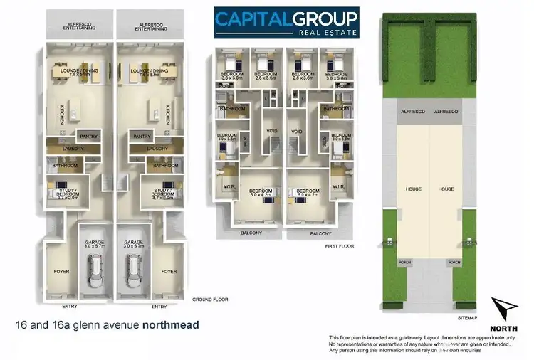 Floorplan of Homely house listing, 16A Glenn Avenue, Northmead NSW 2152
