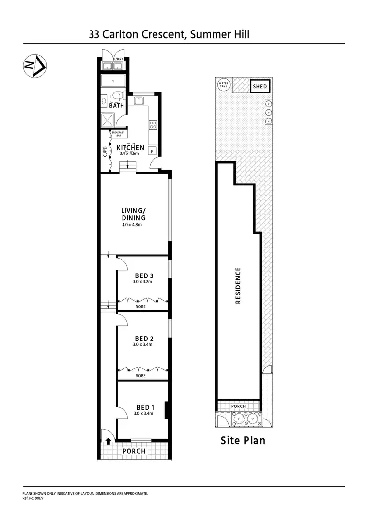 Floorplan of Homely house listing, 33 Carlton Crescent, Summer Hill NSW 2130