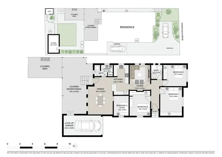 Floorplan of Homely house listing, 48 Chisholm Avenue, Clemton Park NSW 2206