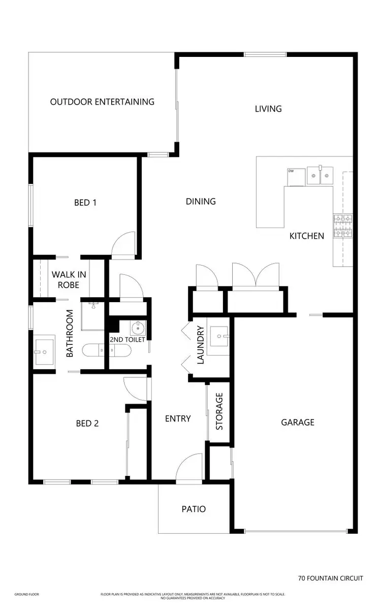 Floorplan of Homely house listing, 70 Fountain Circuit, Dubbo NSW 2830