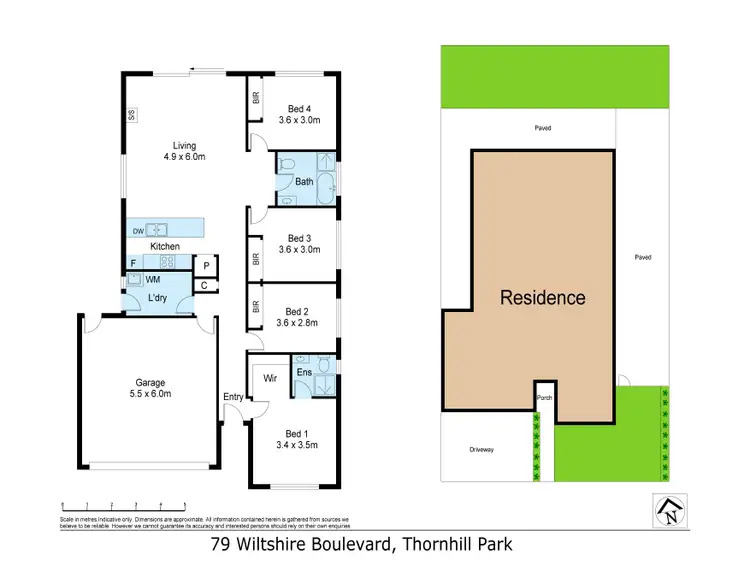 Floorplan of Homely house listing, 79 Wiltshire Boulevard, Thornhill Park VIC 3335