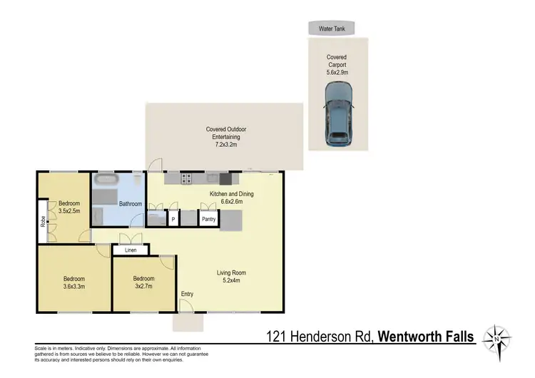 Floorplan of Homely house listing, 121 Henderson Road, Wentworth Falls NSW 2782
