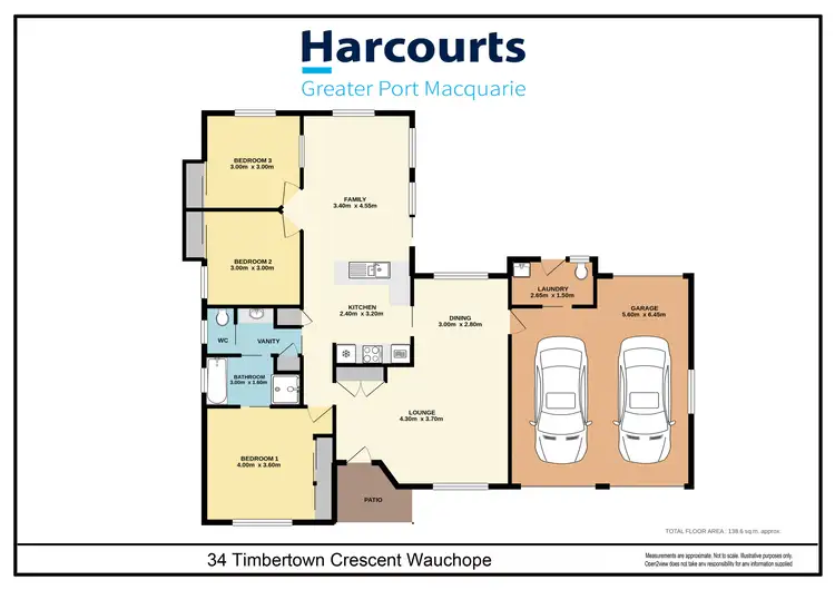 Floorplan of Homely house listing, 34a Timbertown Crescent, Wauchope NSW 2446