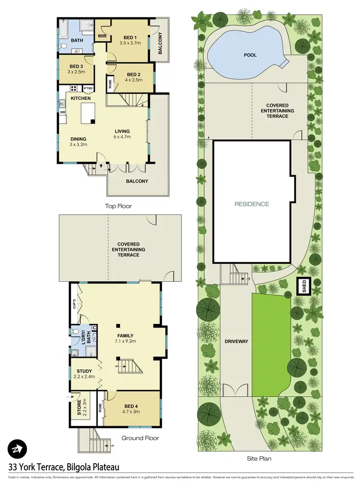 Floorplan of Homely house listing, 33 York Terrace, Bilgola Plateau NSW 2107