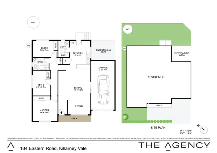 Floorplan of Homely house listing, 184 Eastern Road, Killarney Vale NSW 2261