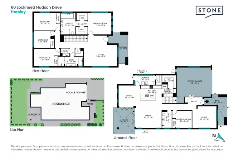 Floorplan of Homely house listing, 60 Lockheed Hudson Drive, Horsley NSW 2530