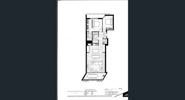 Floorplan of Homely apartment listing, 101/17 Barangaroo Avenue, Barangaroo NSW 2000