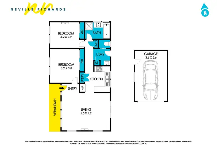 Floorplan of Homely unit listing, 1/29 Gellibrand Street, Portarlington VIC 3223
