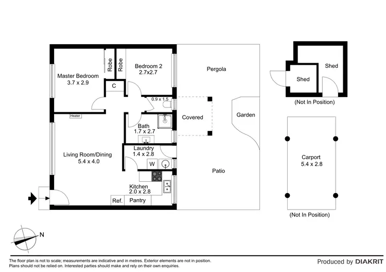 Floorplan of Homely unit listing, 4/4 Queen Street, Hastings VIC 3915