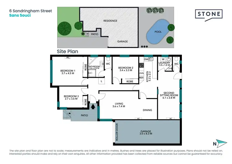 Floorplan of Homely house listing, 6 Sandringham Street, Sans Souci NSW 2219