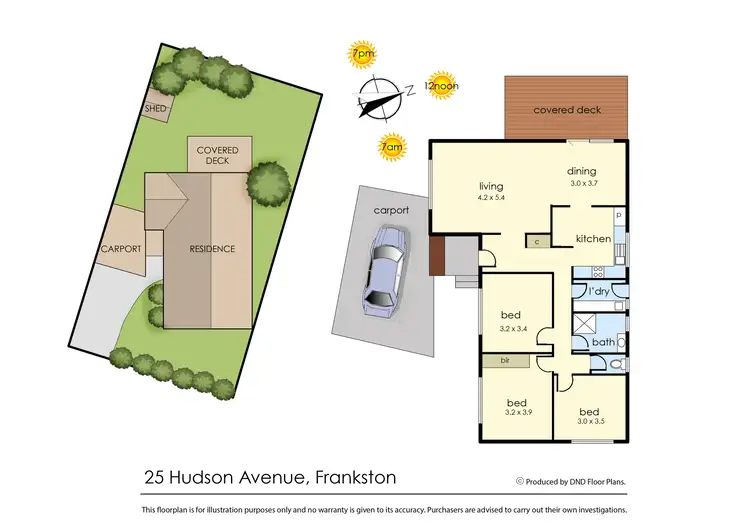 Floorplan of Homely house listing, 25 Hudson Avenue, Frankston VIC 3199
