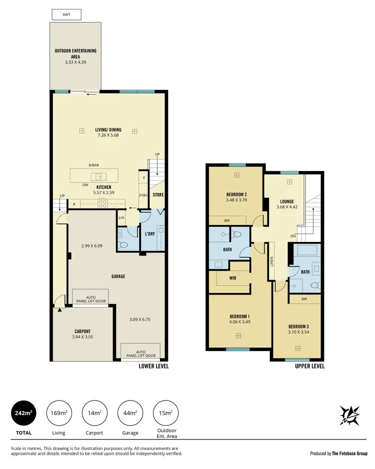 Floorplan of Homely townhouse listing, 8/4 Nelson Street, Payneham SA 5070