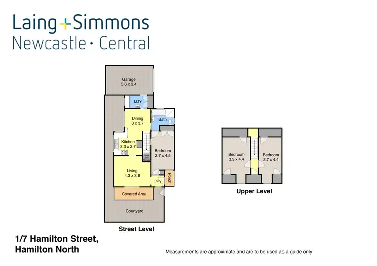 Floorplan of Homely house listing, 1/7 Hamilton Street, Hamilton North NSW 2292