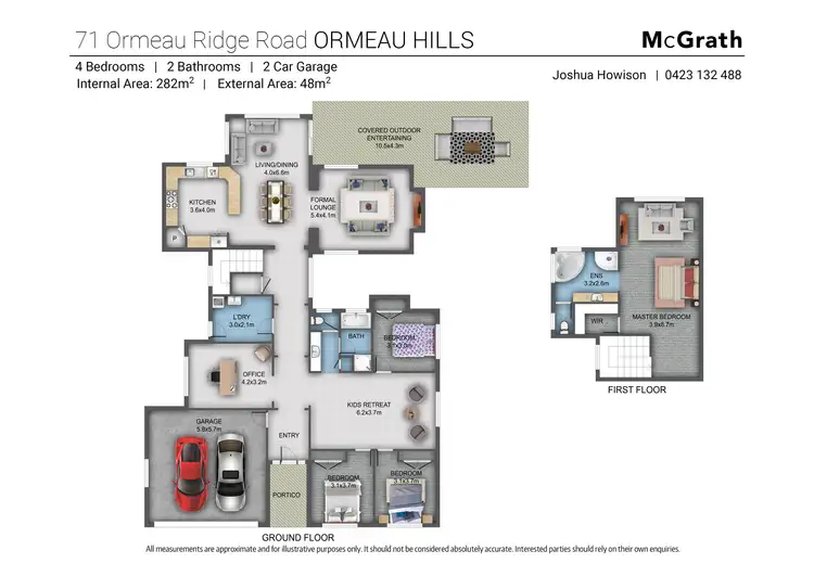 Floorplan of Homely house listing, 71 Ormeau Ridge Road, Ormeau Hills QLD 4208