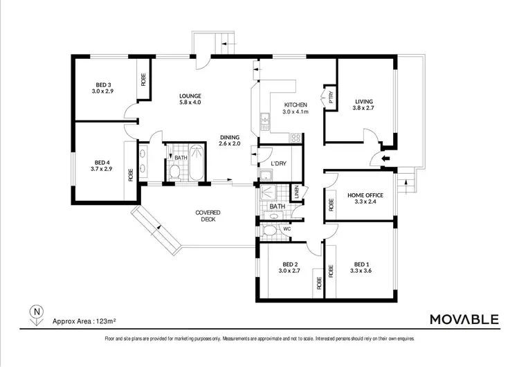 Floorplan of Homely house listing, 22 Marsden Street, Shortland NSW 2307