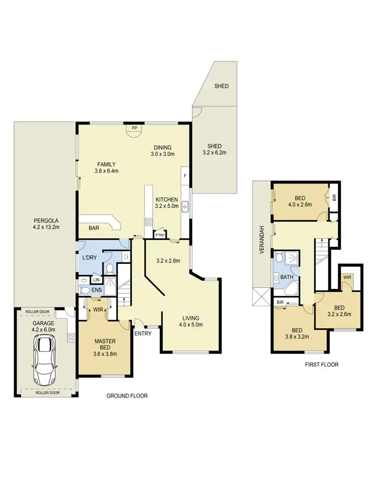 Floorplan of Homely house listing, 5 Bernborough Court, Keilor Downs VIC 3038